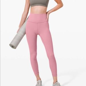 Lululemon align 25” pink taupe